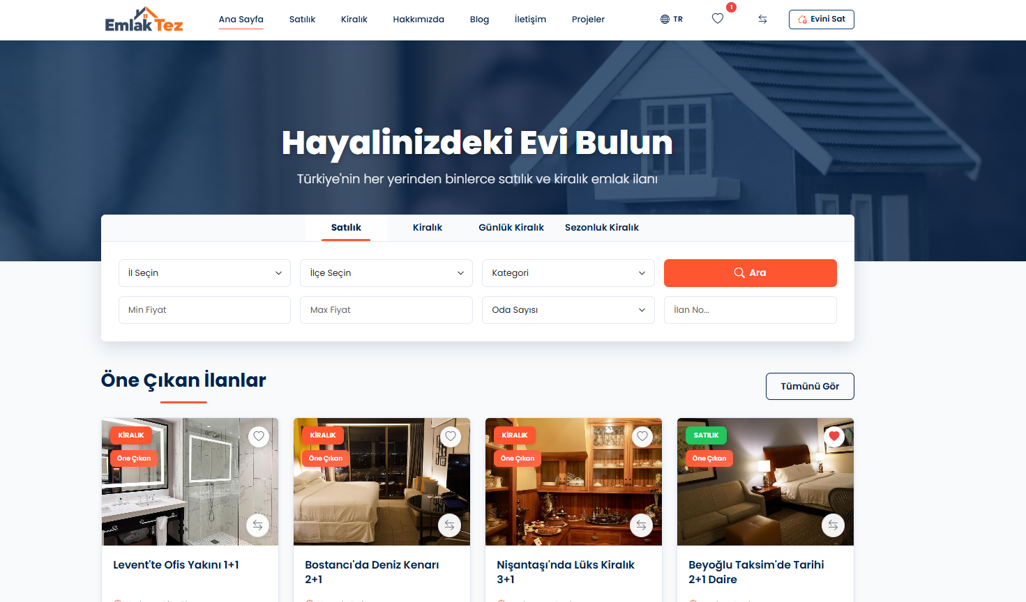 Klasik Arayüz ön izleme